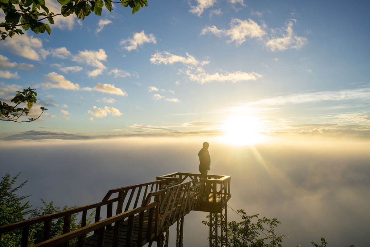Bukit Panguk Kediwung - Spot Terbaik Berburu Sunrise