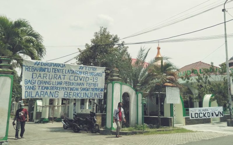 Lockdown Lokal di Jogja