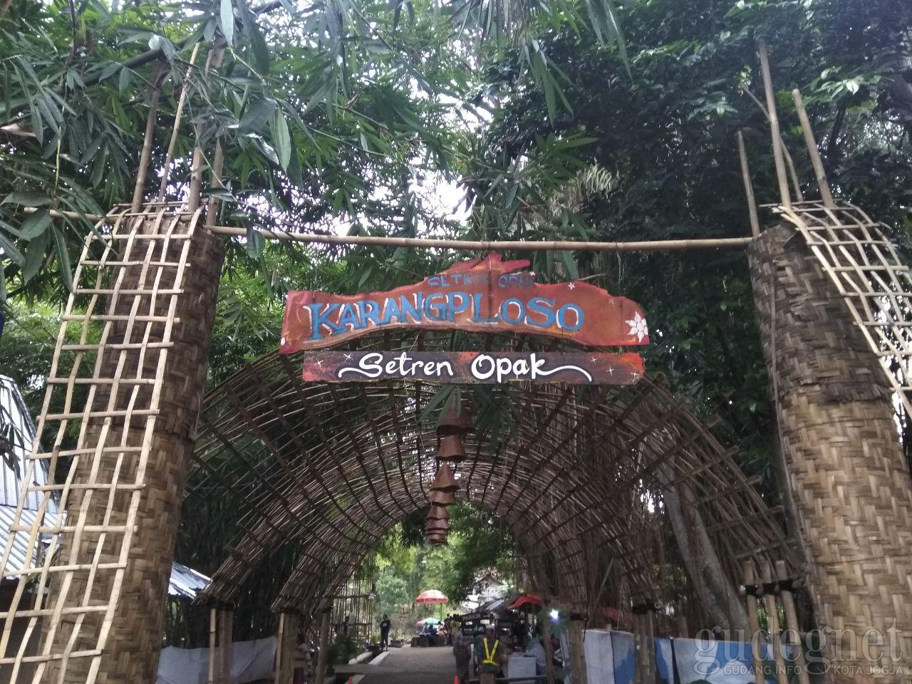 Pemandangan Alami Wisata Setren Opak