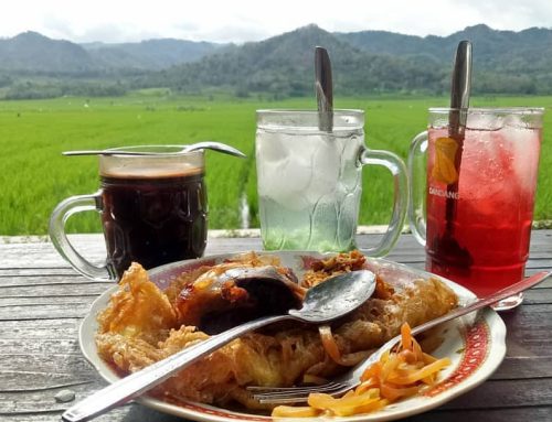 Geblek Pari Nanggulan Kulon Progo | Restoran Kuliner Tradisional Tepi Sawah
